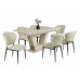 Anett 6 személyes étkezőgarnitúra
