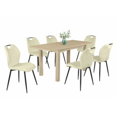 Kinga 6 személyes étkezőgarnitúra