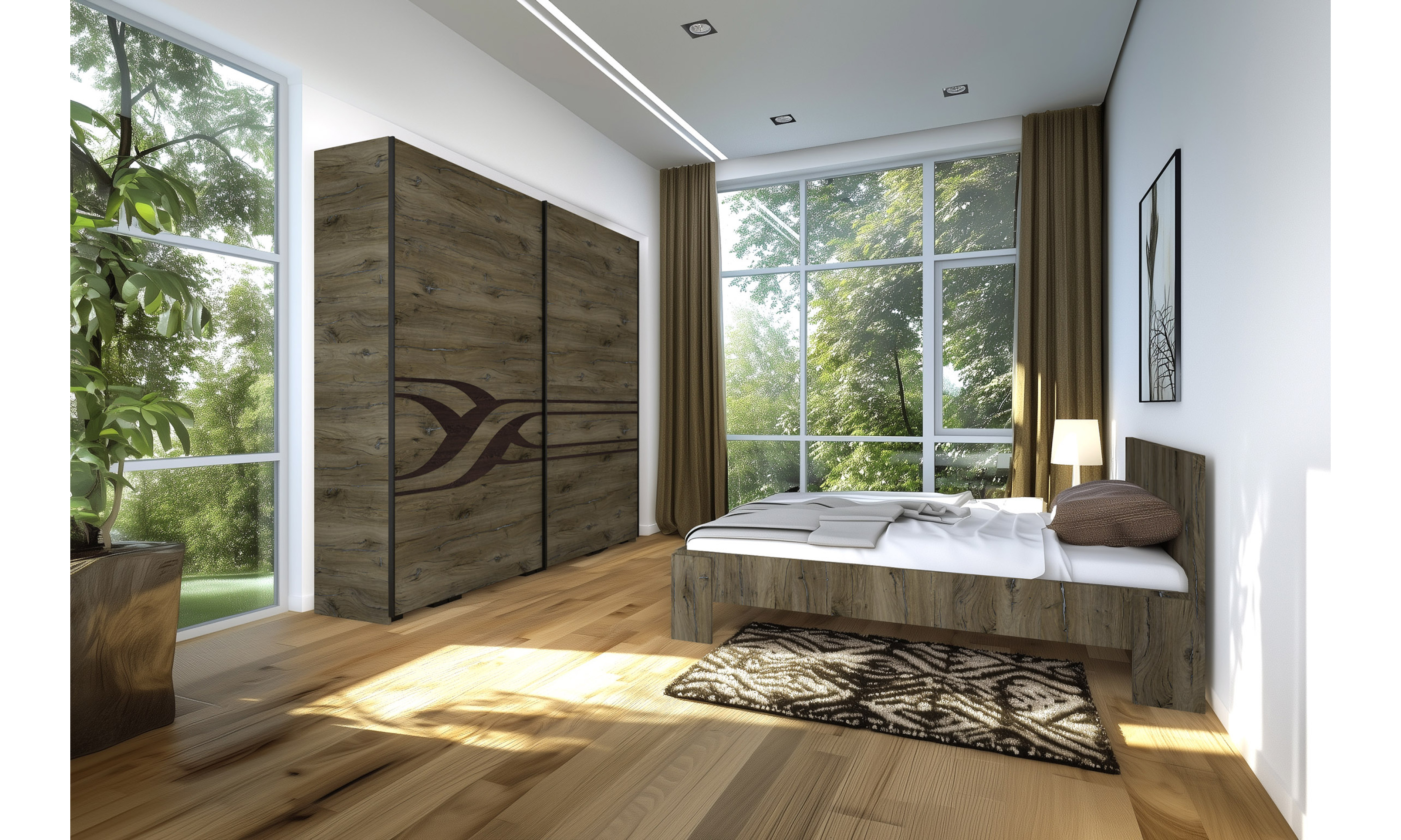 Ronin tolóajtós gardrób 234