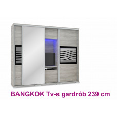 Bankok TV-s tolóajtós gardrób 239