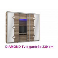 Diamond TV-s tolóajtós gardrób 239