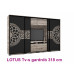 Lotus TV-s tolóajtós gardrób 318