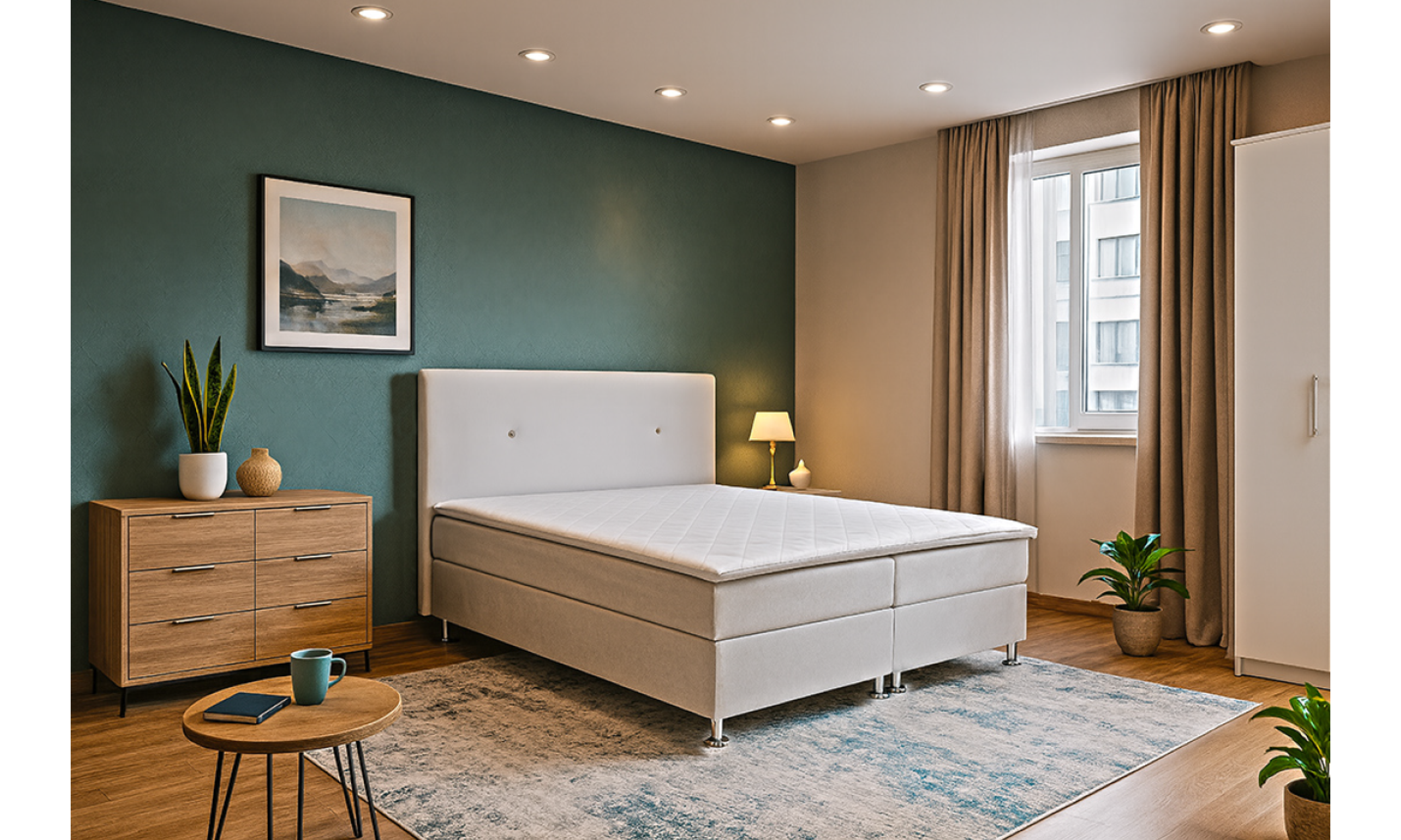 Fanni kontinentális boxspring ágy Fanni kontinentális boxspring ágy