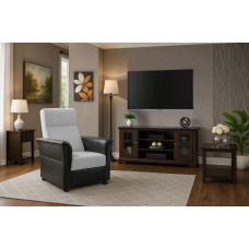 Komfort fotel ívelt karos