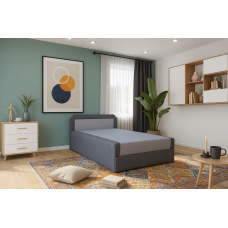 Zelena franciaágy 140 x 200