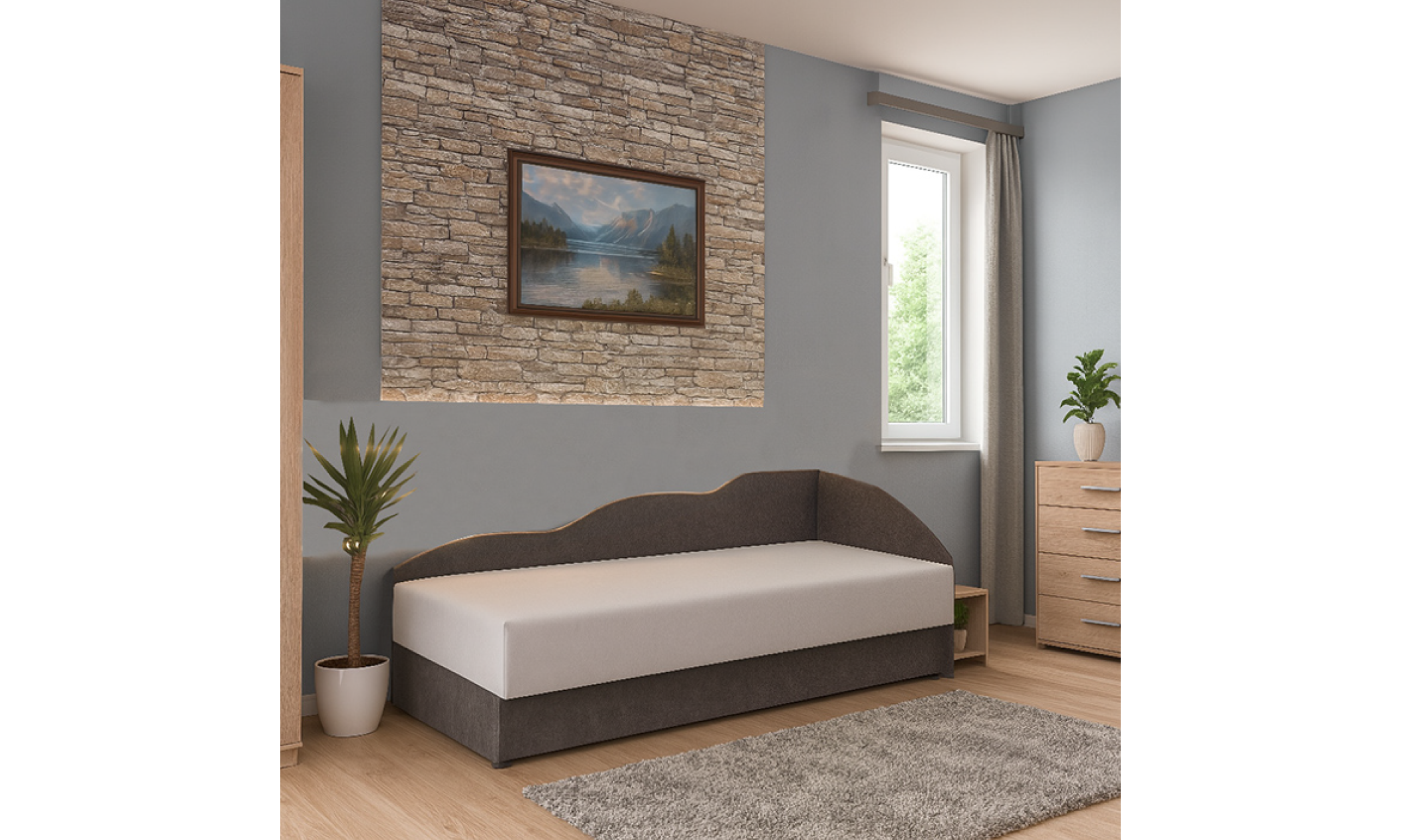 Saroktámlás heverő Saroktámlás heverő