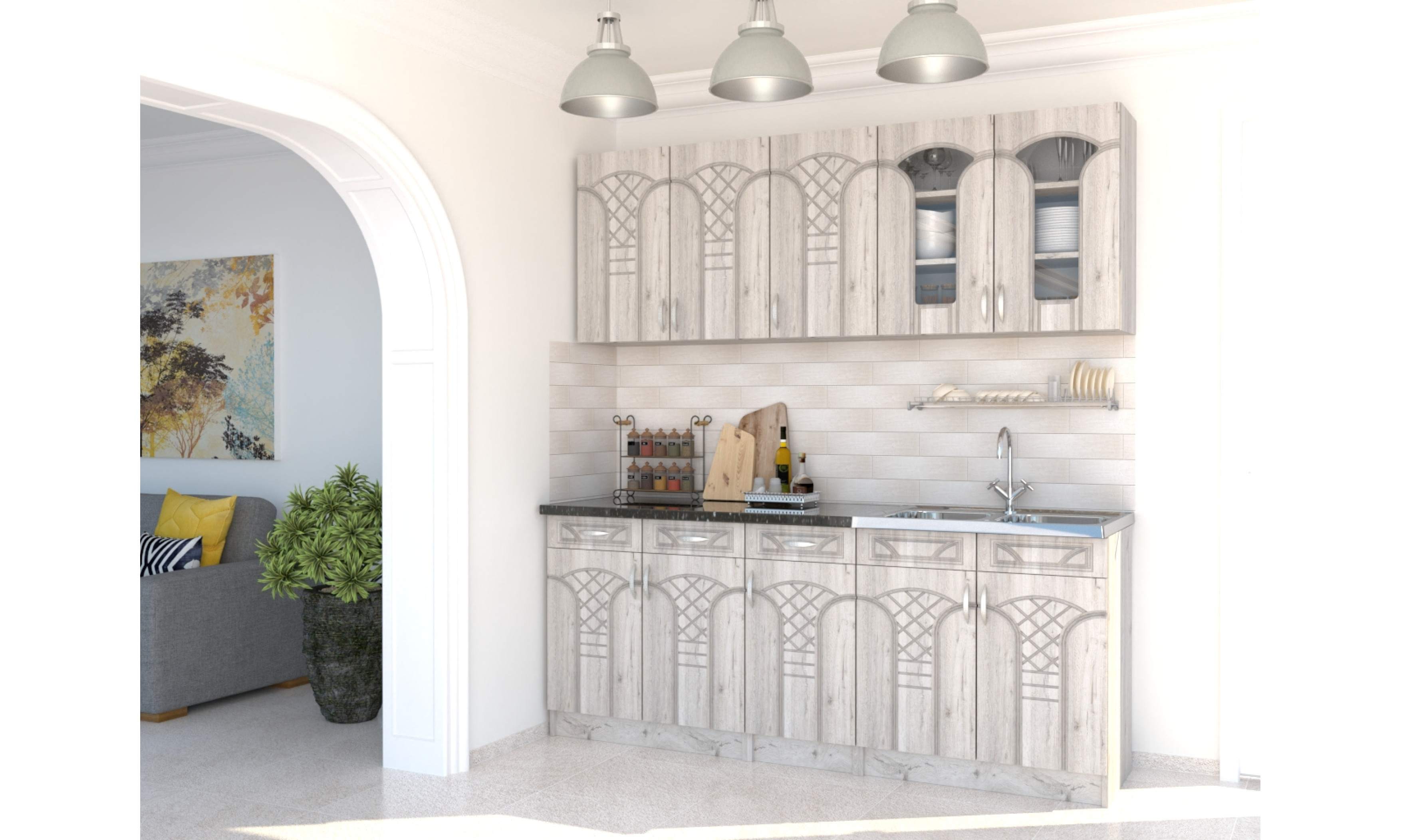 Emese konyhabútor 200/72,5 Emese konyhabútor 200/72,5