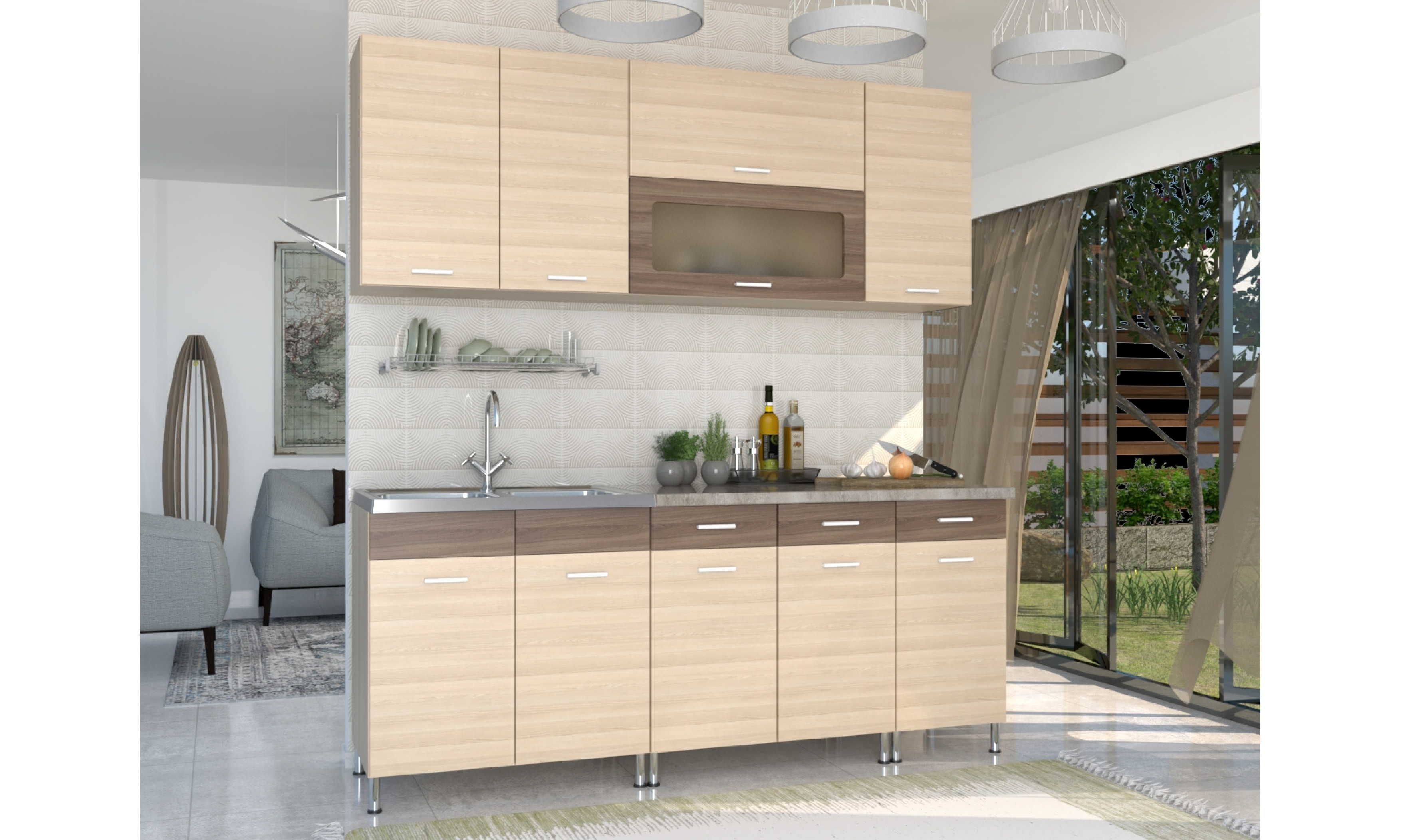 Kincső konyhabútor 200/72,5 Kincső konyhabútor 200/72,5