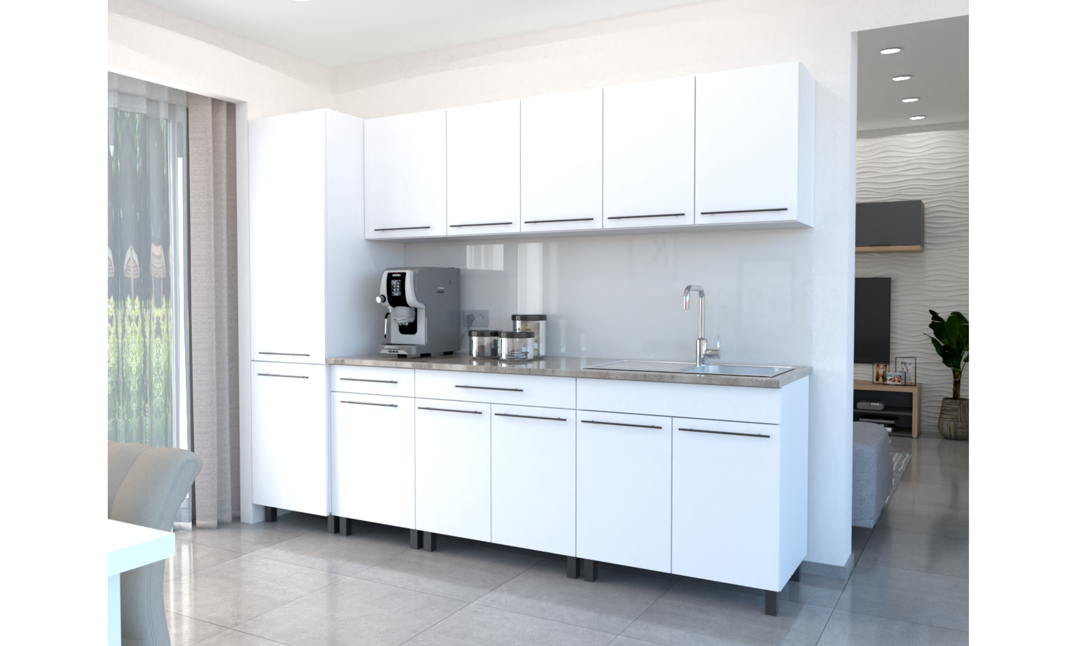 Lea konyhabútor 260/60 lábas Lea konyhabútor 260/60 lábas